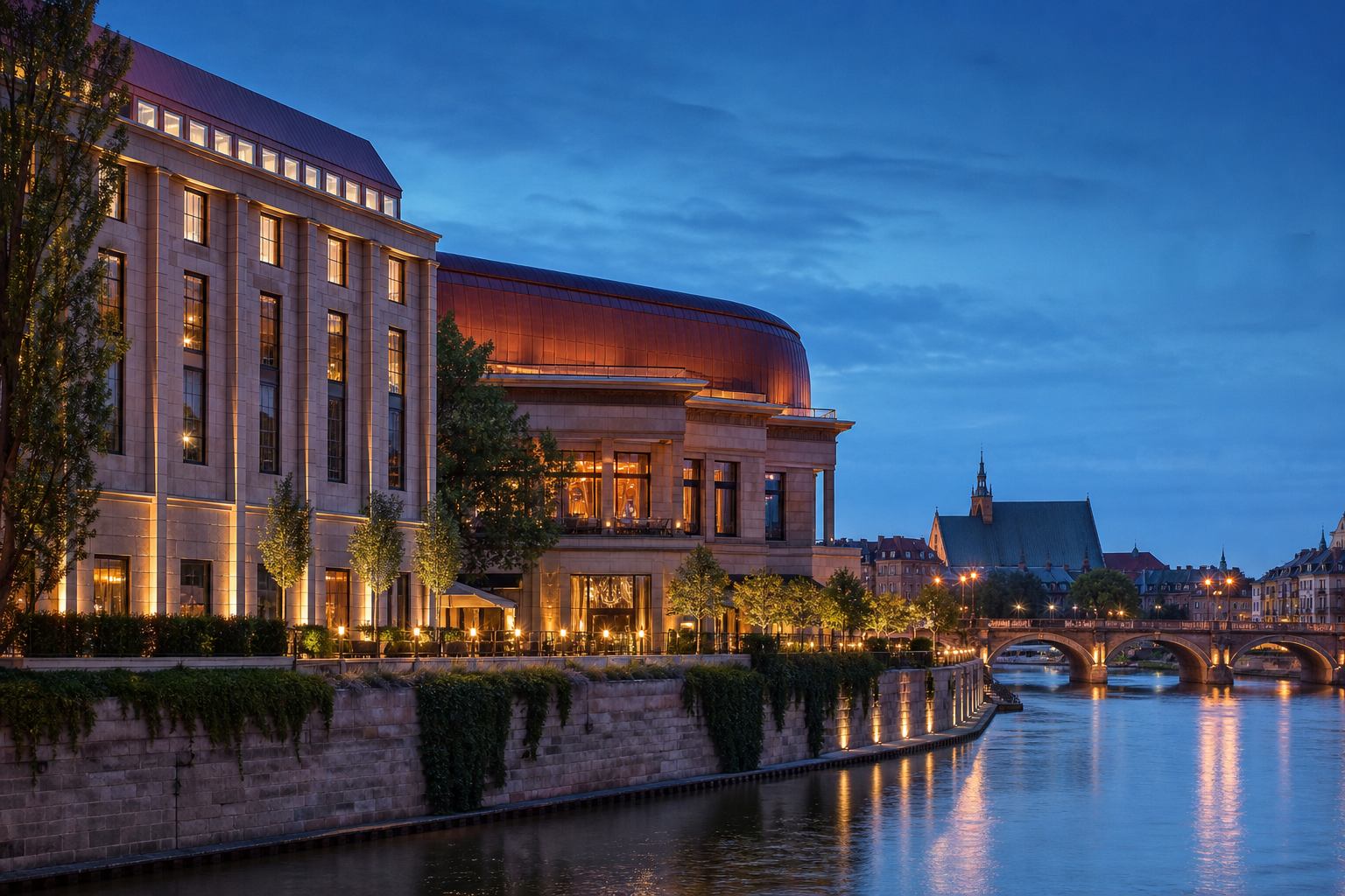Poland House Inn Wroclaw riverside casino hotel